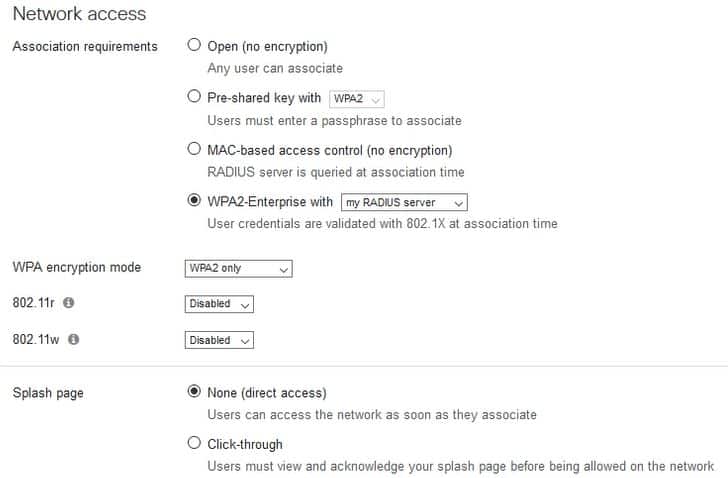 Configuring the RADIUS Authentication