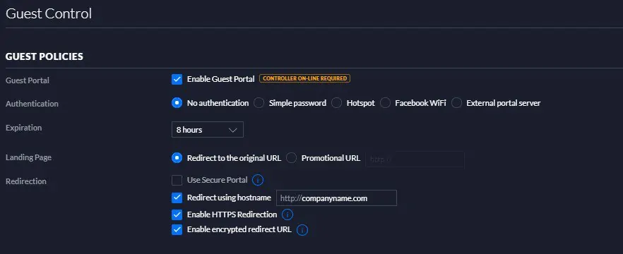 eap tls ubiquiti